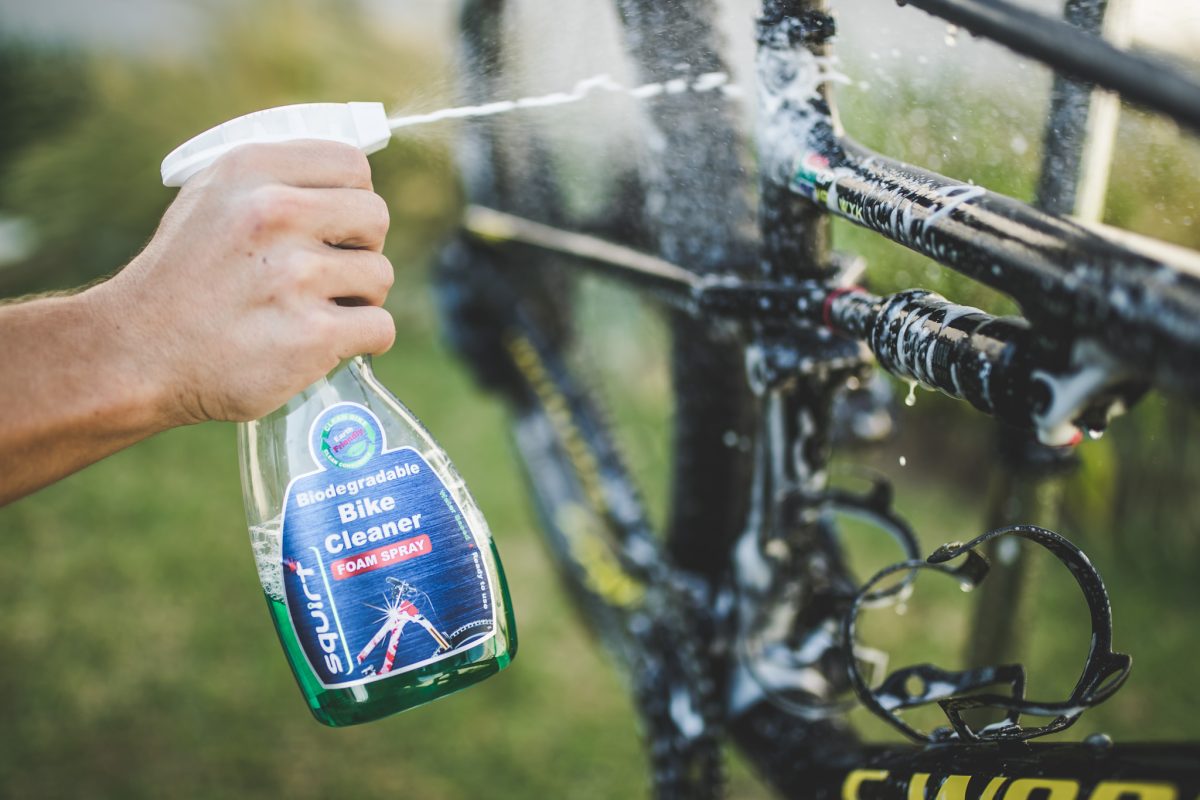 SQUIRT BIKE CLEANER 750ML CON 3 SACHETS SUPER CONCENTRADO